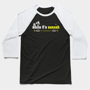 smile its sunnah - islamic quotes 5 Baseball T-Shirt